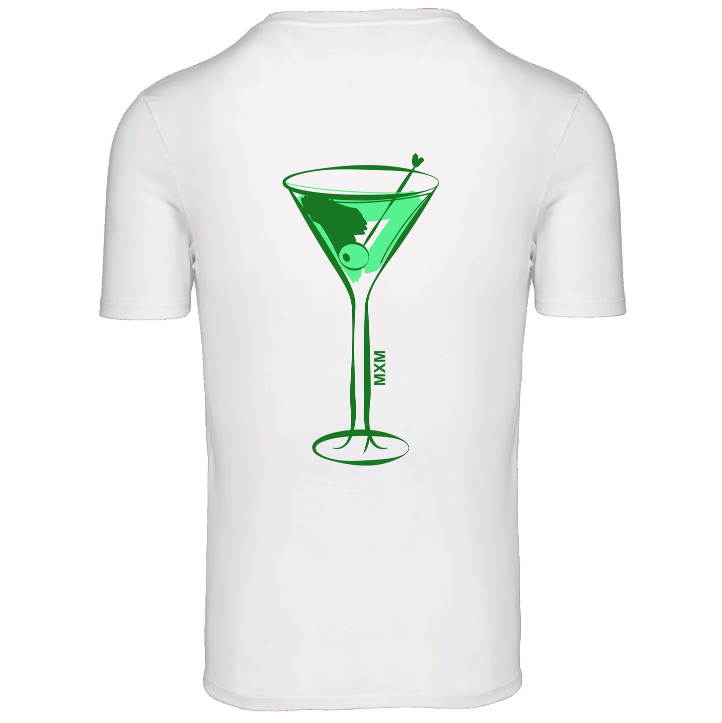 Green Martini Shirt Wit