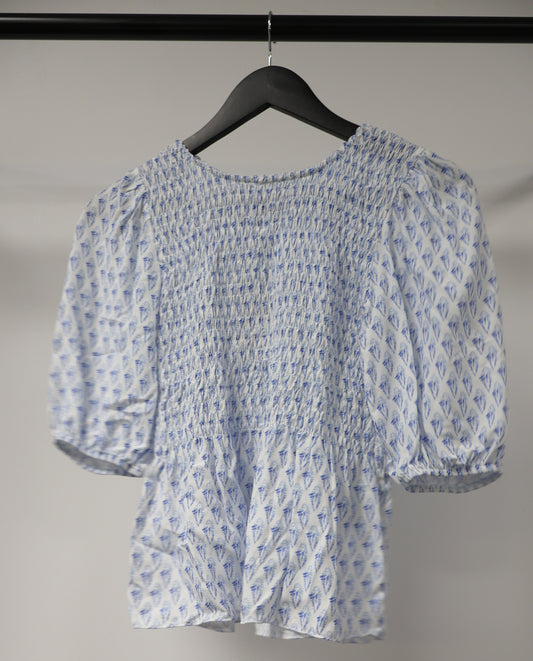 Miley top BLUE