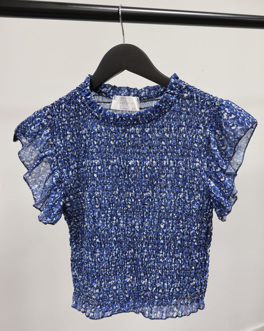 Selena top BLUE