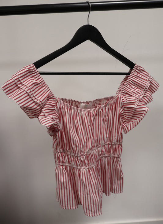 Alice top striped RED