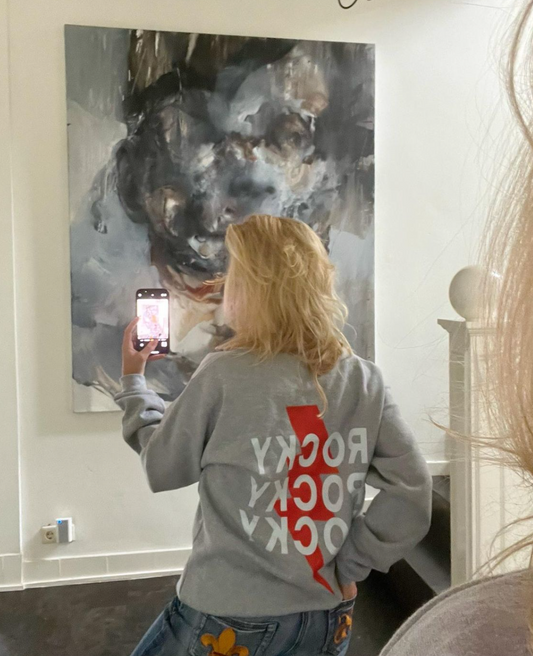 De Grijze Rocky Sweater