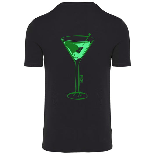 Green Martini Shirt Zwart