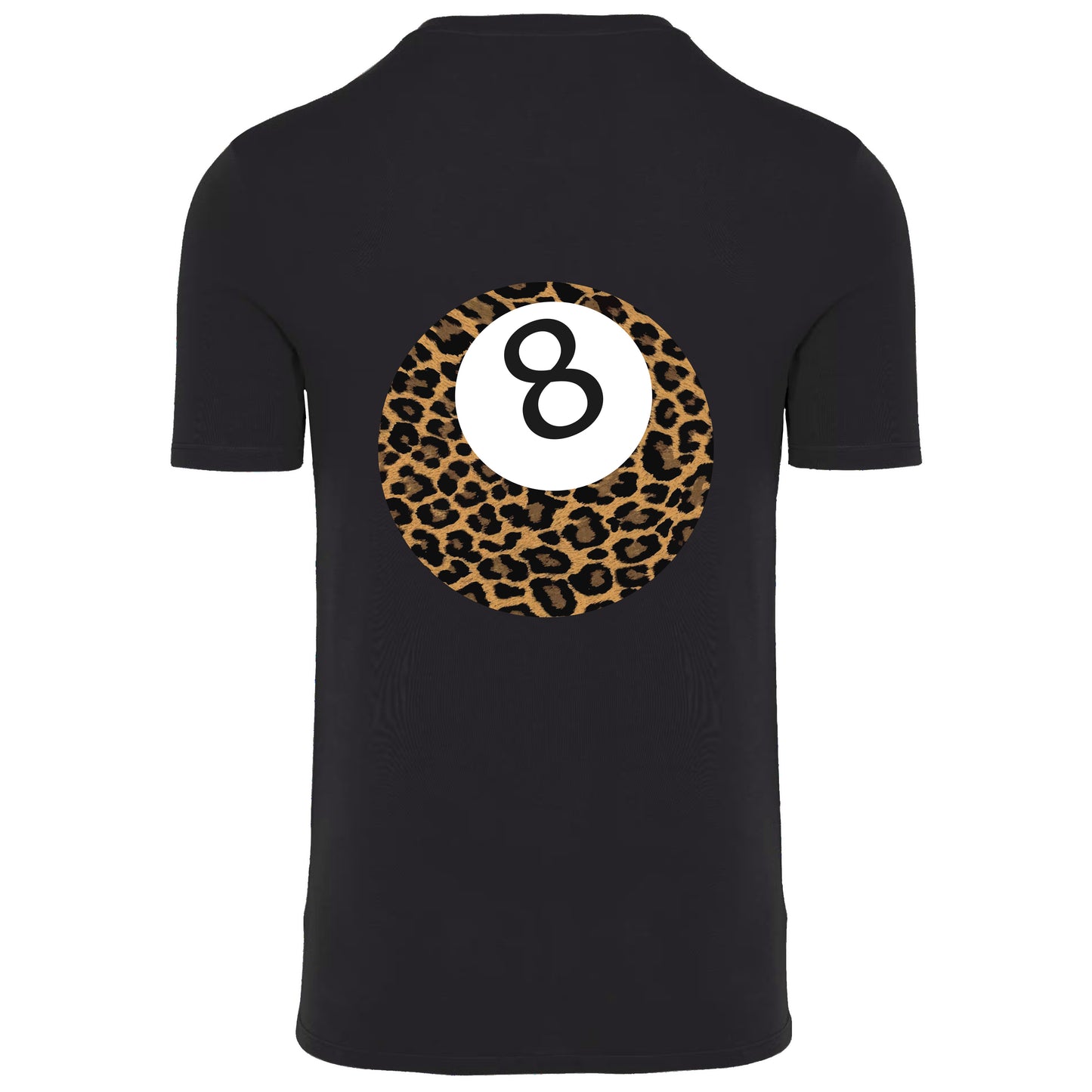 Shirt Leopard 8 Ball Zwart