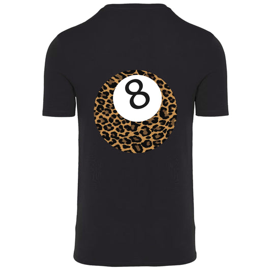 Shirt Leopard 8 Ball Zwart
